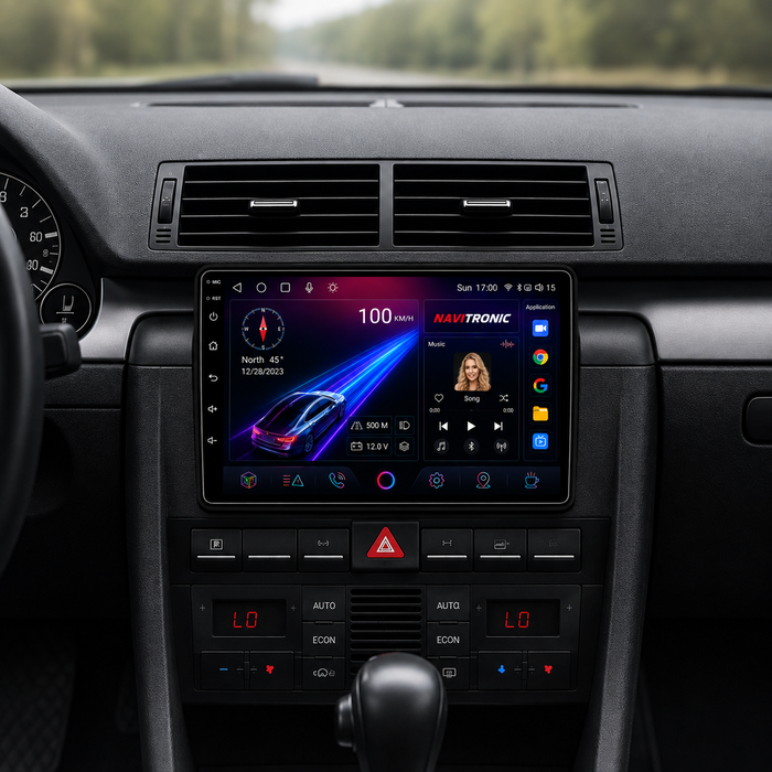 9'' Android Multimedia Touchsystem Audi A4 (2000-2008), med Apple Carplay & Android Auto