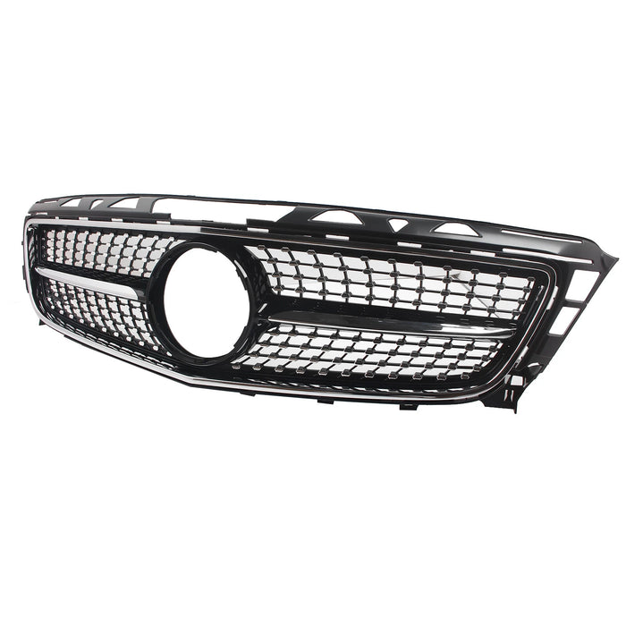 Frontgrill til Mercedes CLS C218 / X218 (2011–2014) Diamant-Style - Blank Sort