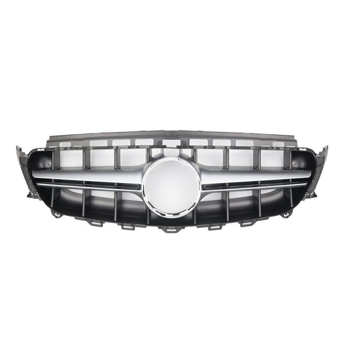 Frontgrill til Mercedes E-klasse W213 (2016–2019) AMG-Style - Sølv