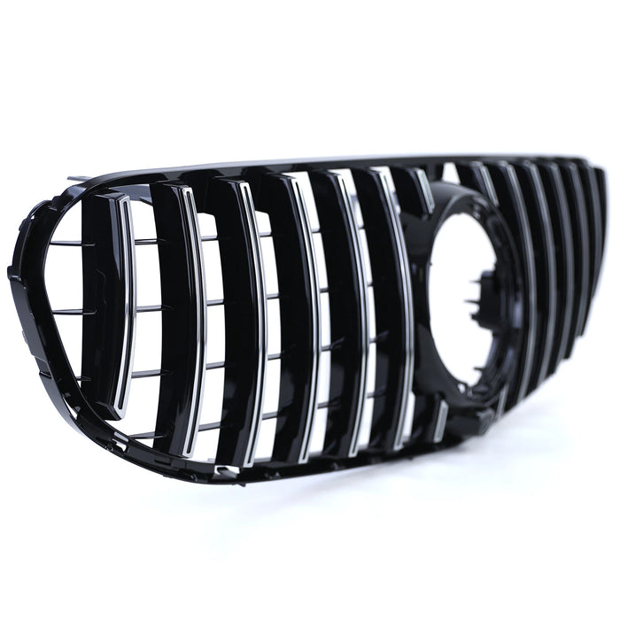 Frontgrill til Mercedes GLC X253 / C253 AMG-Line (2019-2023) GT-Style - Blank Sort