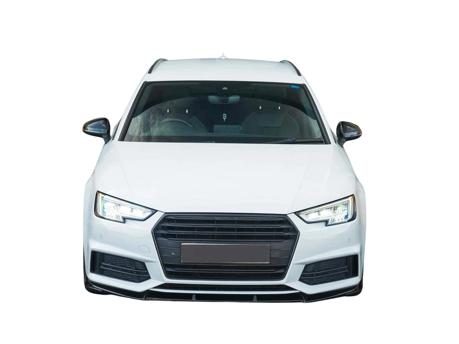 Frontsplitter til Audi A4 B9 (2017-2020) - Blank Sort