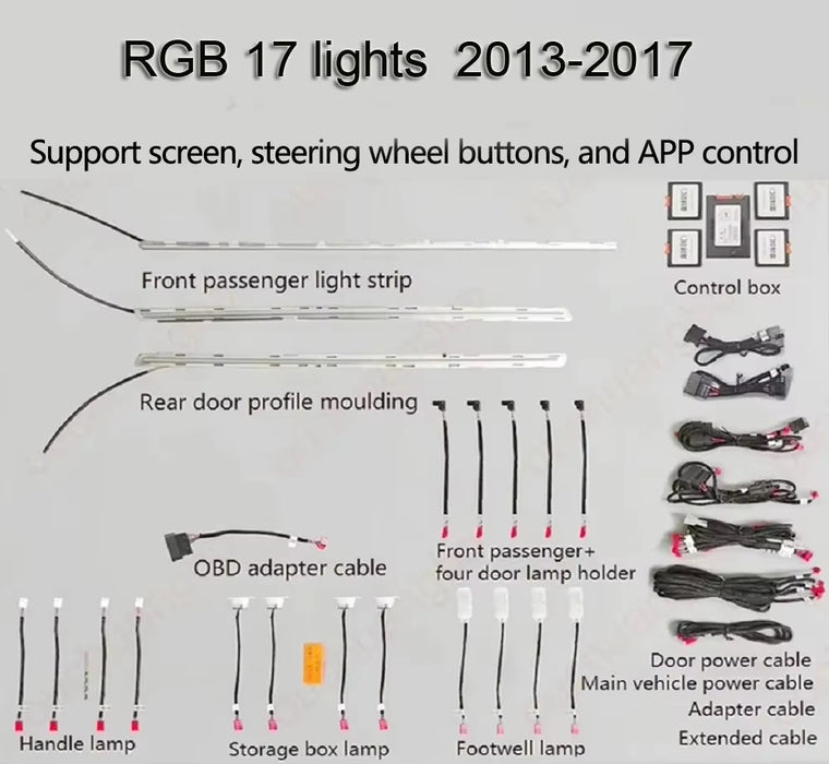 Golf 7 OEM Ambient Light Kit