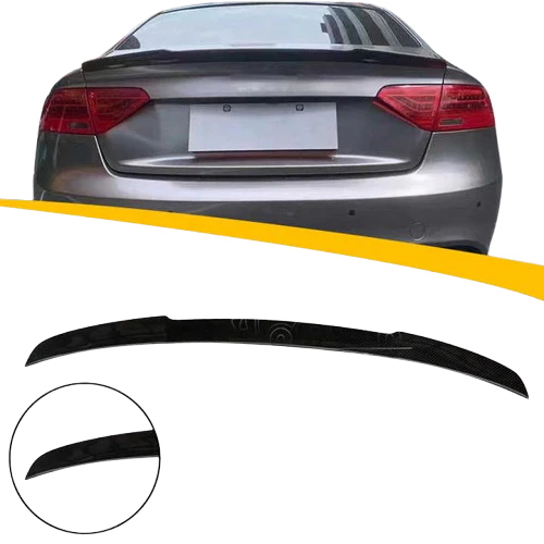 Bagspoiler til Audi A5 8T 2009-2016 blank sort