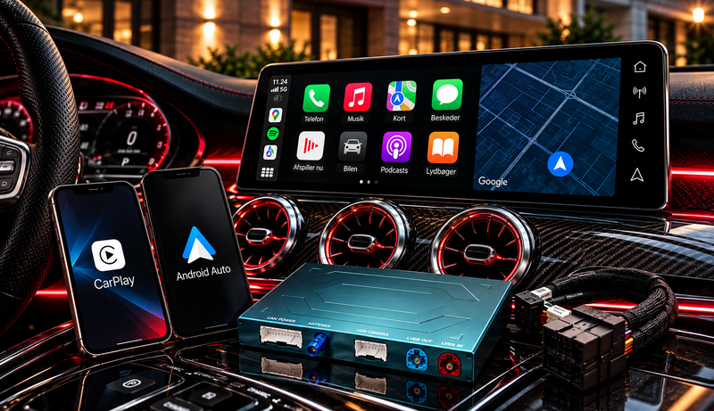 Apple CarPlay & Android Auto interfaces