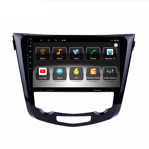 10'' Nissan Qashqai Android-radio