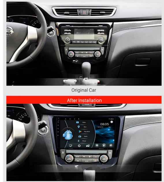 10'' Nissan Qashqai Android-radio