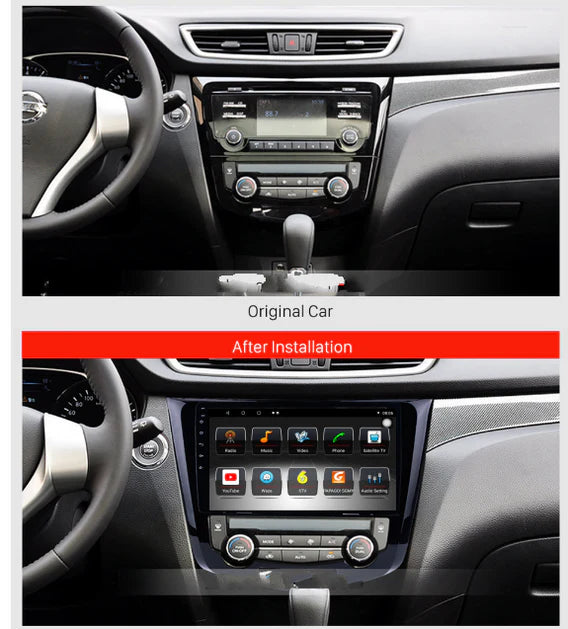 10'' Nissan Qashqai Android-radio