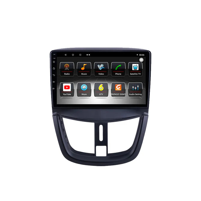 9'' Peugeot 207 Android multimedia