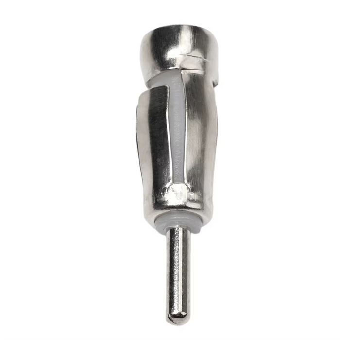 ISO to DIN radio antenna adapter metal connector with socket and pin plug