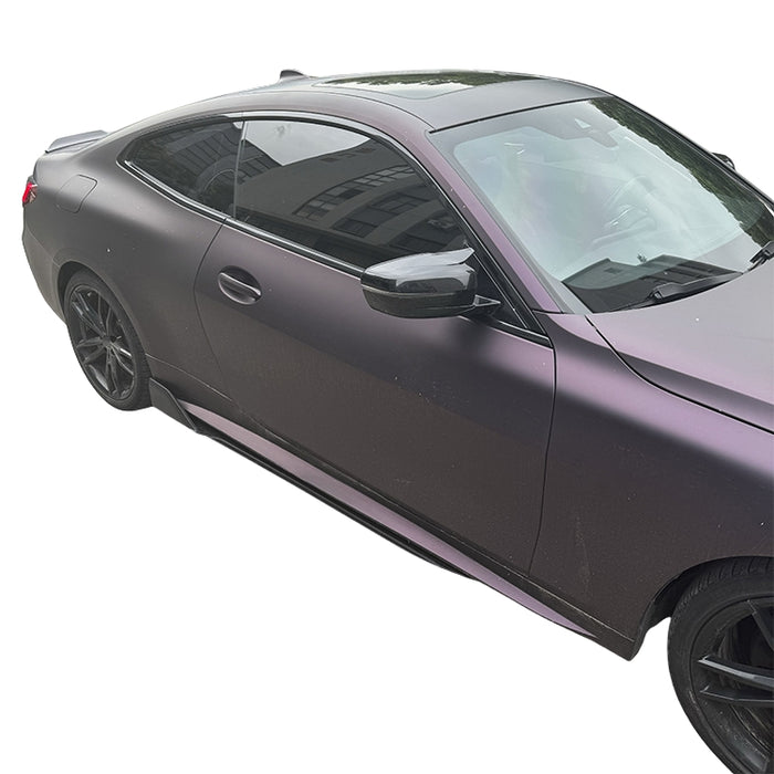 Sideskørter til BMW 4-serie 2-dørs G22/G26 (2021-) - Blank sort