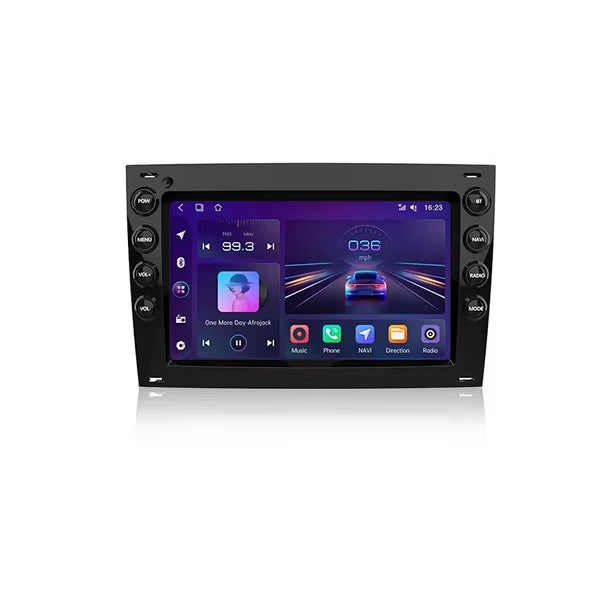 9'' Android multimedia touch-system för Renault Megane 2