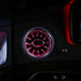 64-color ambient light package for Mercedes E-Class W213 with neon pink dashboard glow