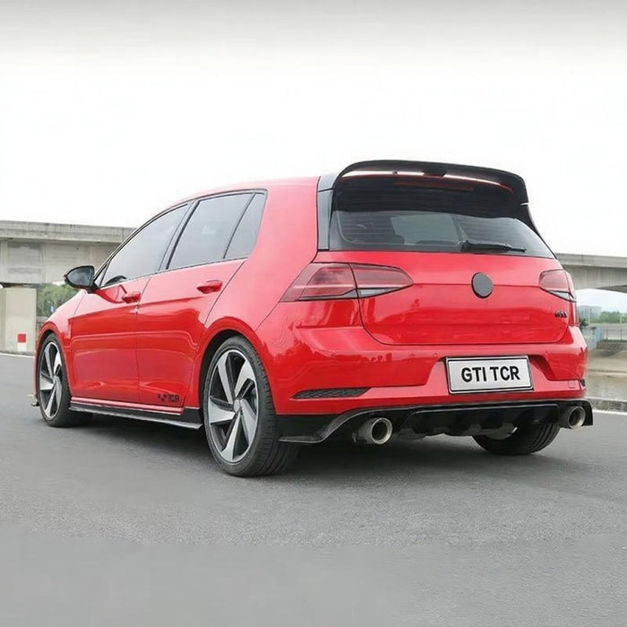 Sideskørter til Golf 7/7.5 GTI/GTE/R - Blank sort