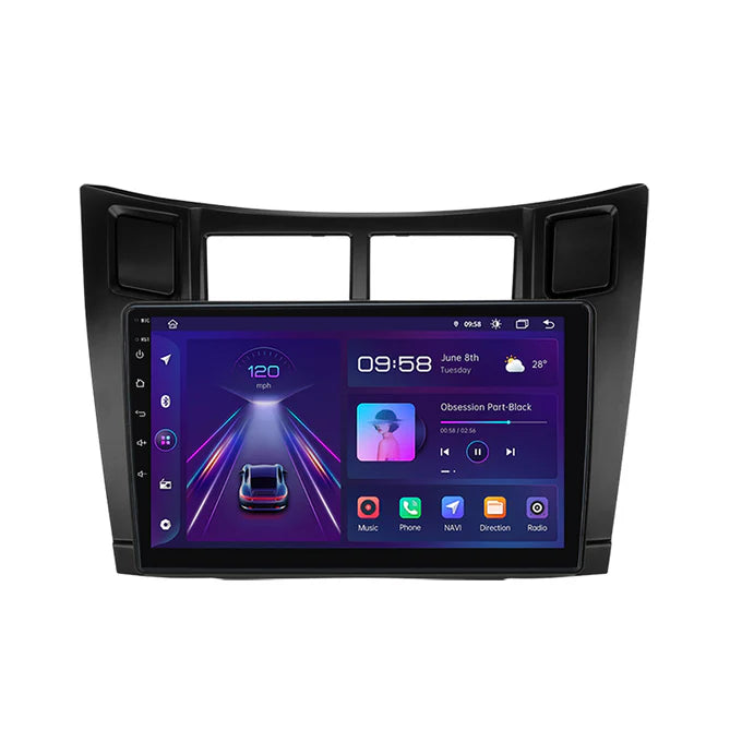 9'' Toyota Yaris Android-radio