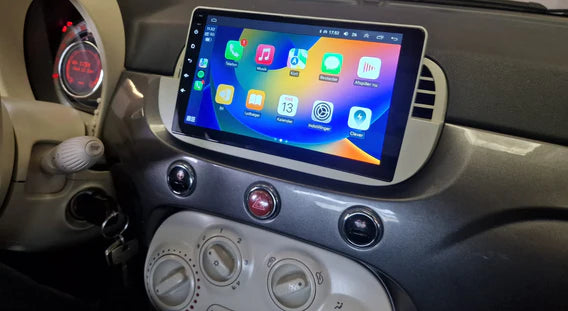 9'' Fiat 500 Android-radio