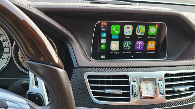 Mercedes-Benz aktivering av Apple Carplay och Android Auto