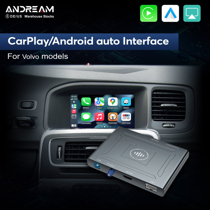 Trådløs Apple Carplay & Android Auto modul til Volvo