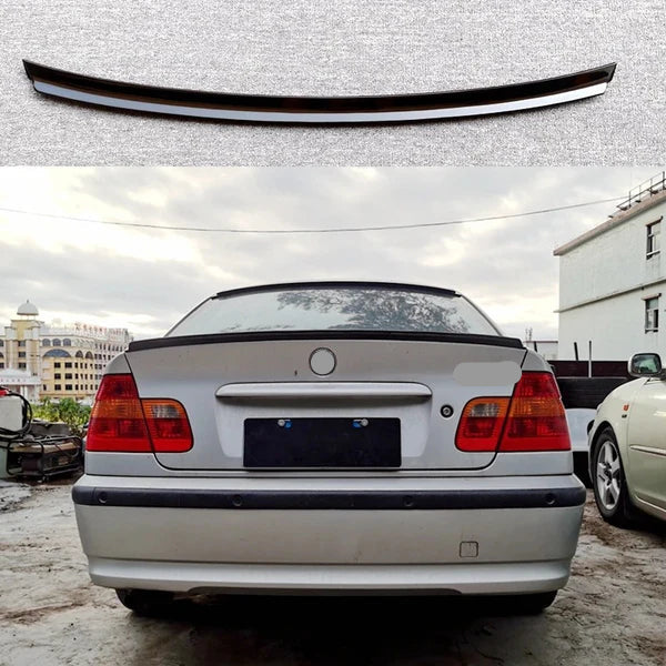 Bagspoiler til BMW 3-serie E46 1998-2006 blank sort