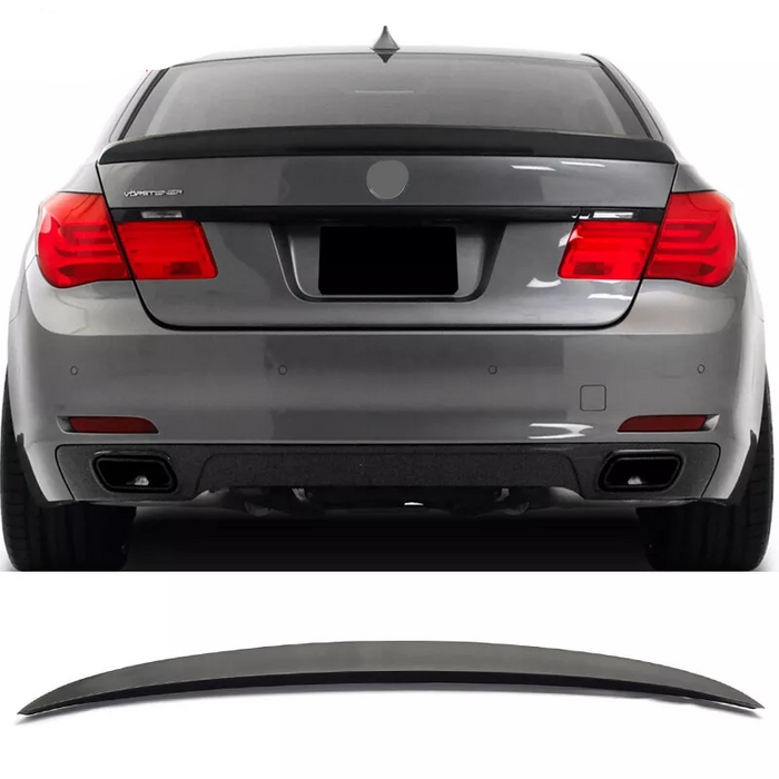 Bagspoiler til BMW 7-serie F01 2009-2014 Blank sort