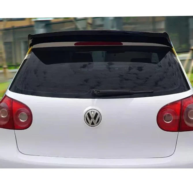 Bakspoiler till Volkswagen Golf 5 blank svart