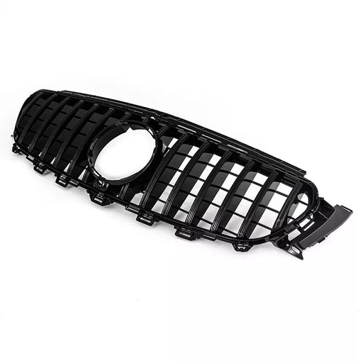 GT-Style black front grille for Mercedes E-Klasse W213 2016-2020 with vertical bars