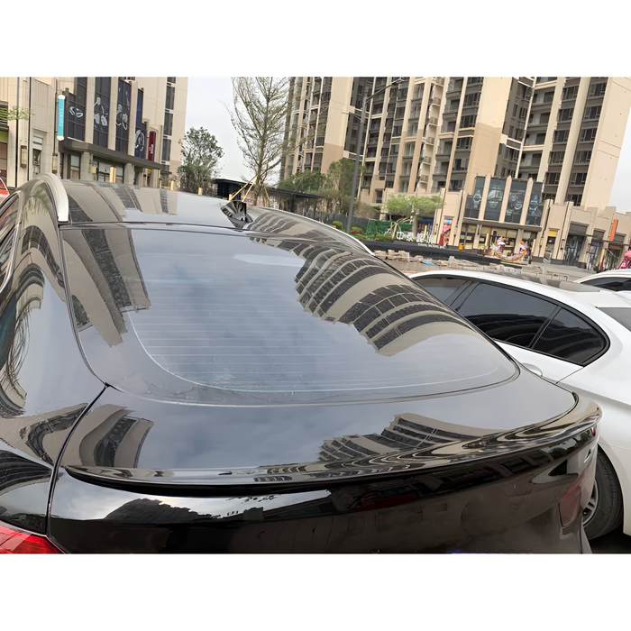 Bagspoiler til BMW X6 F16 2014-2019 blank sort