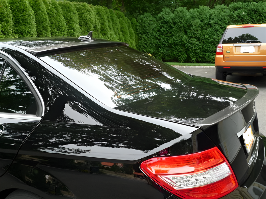 Takspoiler till Mercedes C-klass W204 blank svart 