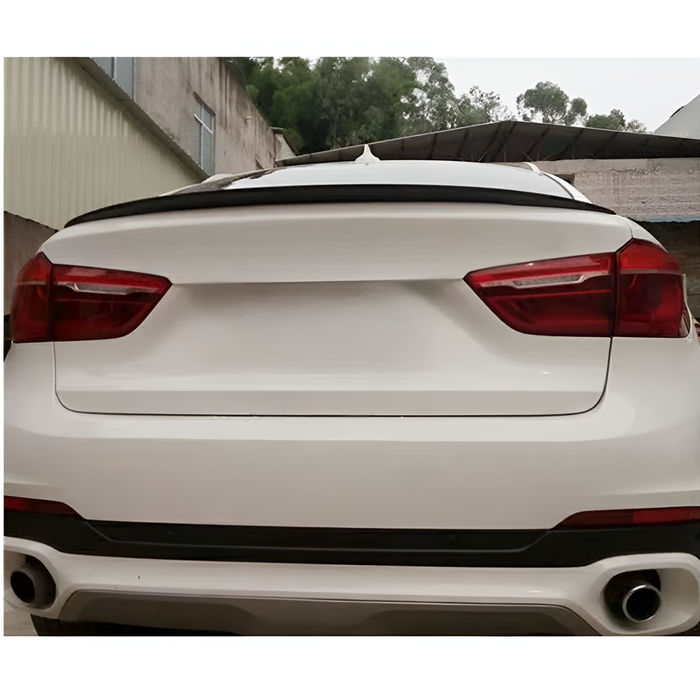 Bagspoiler til BMW X6 F16 2014-2019 blank sort