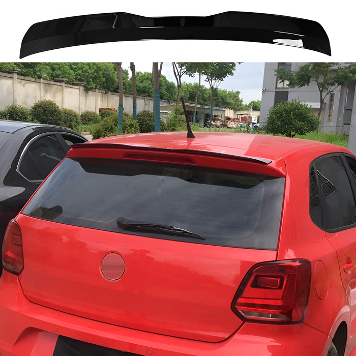Bagspoiler til Volkswagen Polo 6C/6R blank sort