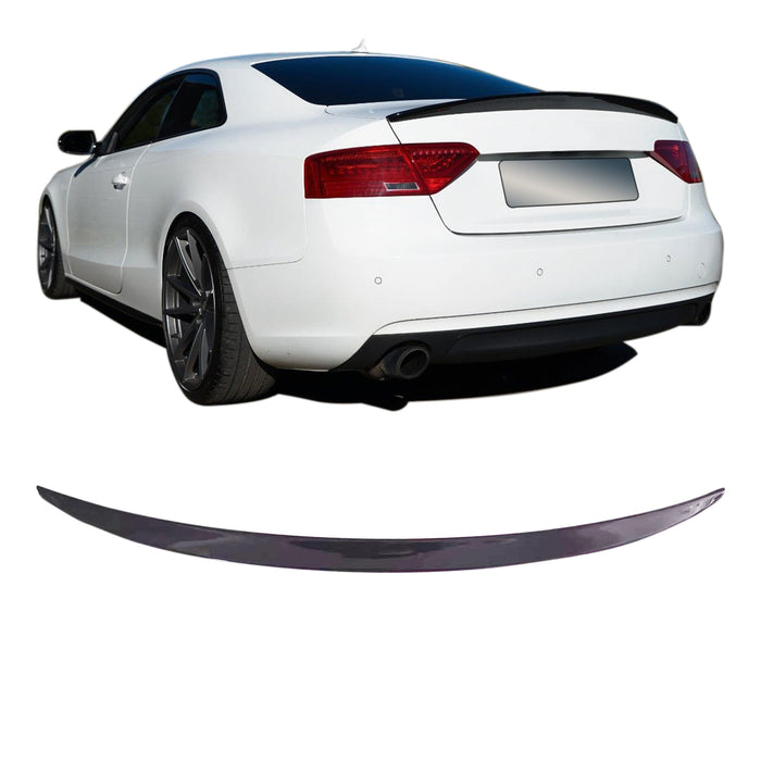 Bagspoiler til Audi A5 8T Coupe 2007-2018 blank sort