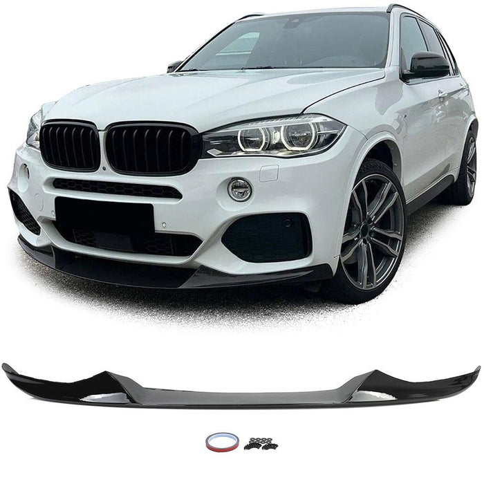 Frontsplitter til BMW X5 F15 blank sort