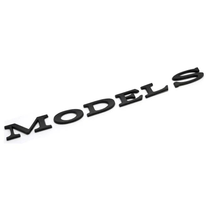 Tesla Model S emblem