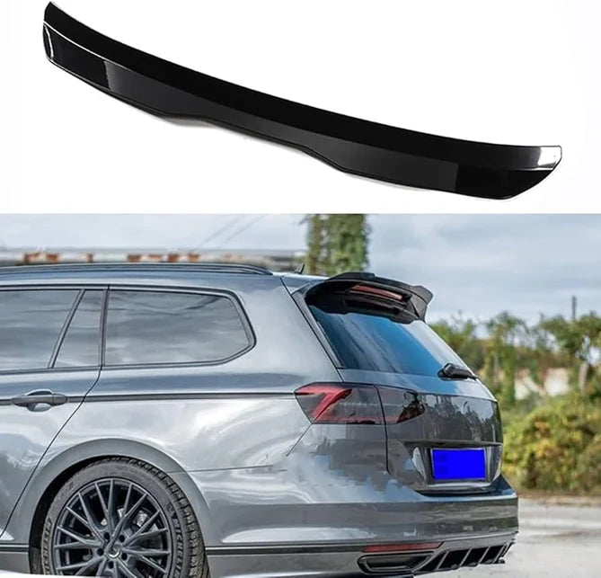 Bakspoiler till Volkswagen Passat B8 blank svart