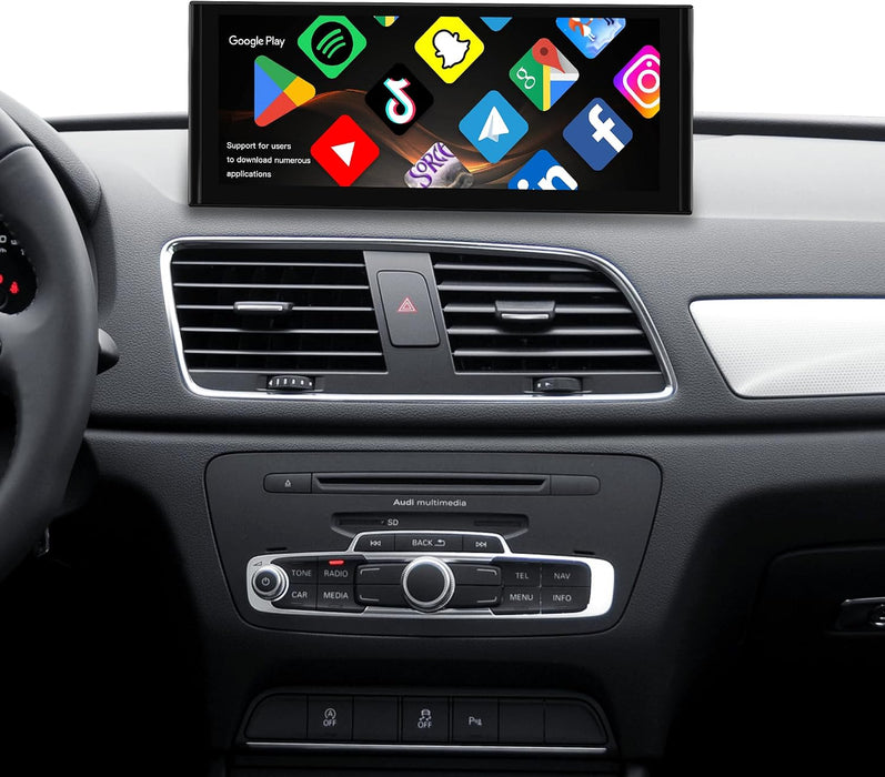 10.25 Android Touchskærm til Audi Q3 8U (2011-2018), med Apple Carplay & Android Auto